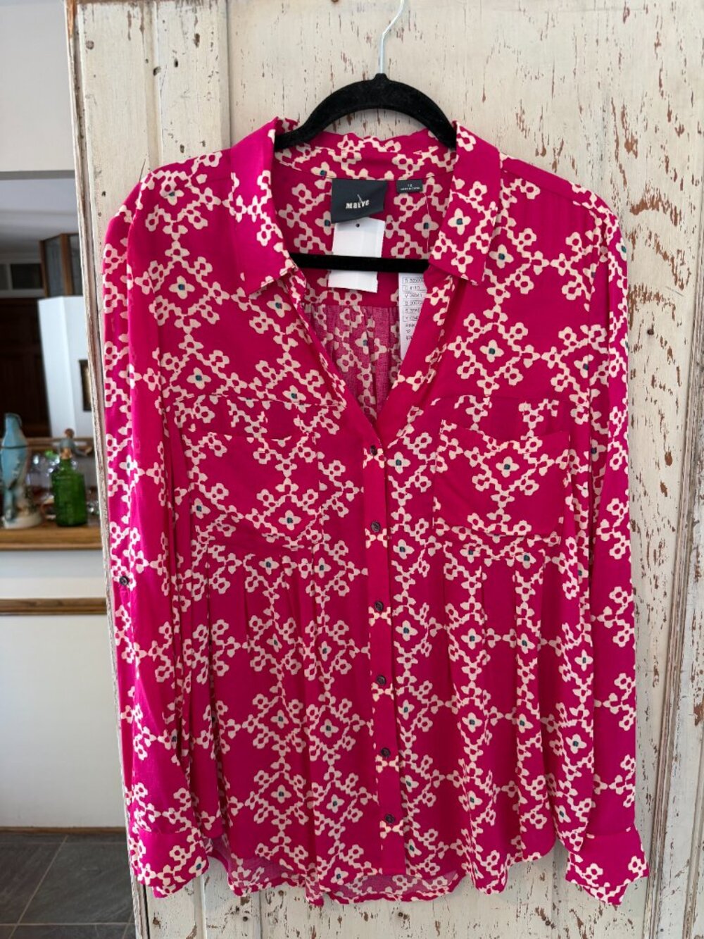 ANTHROPOLOGIE MAEVE OVERLAND BLOUSE NWT - Picture 3 of 5
